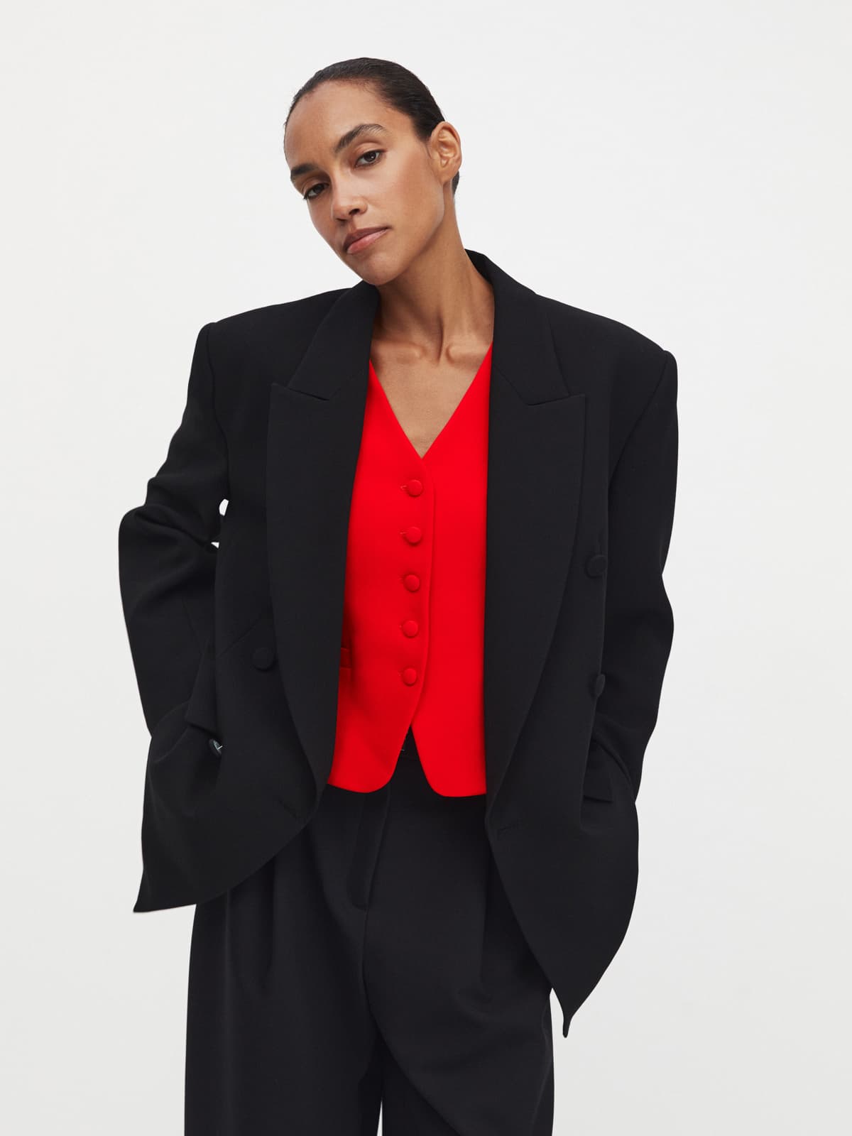 Костюм брючный оверсайз Power